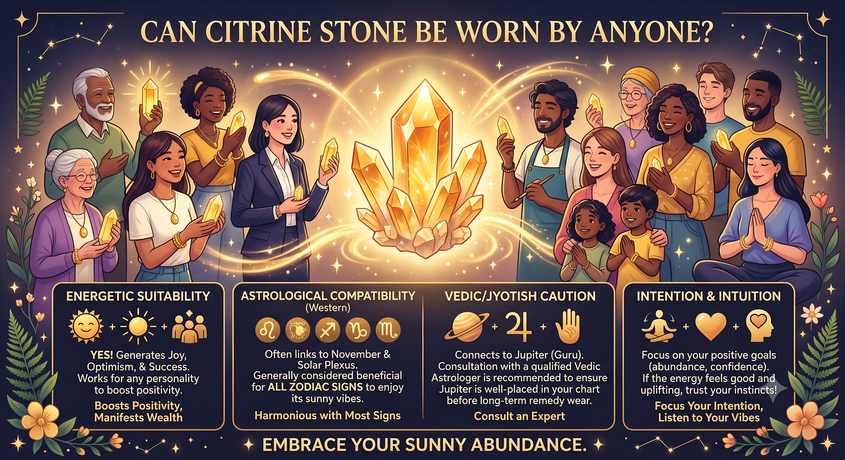 Can Citrine Stone be Worn By Anyone